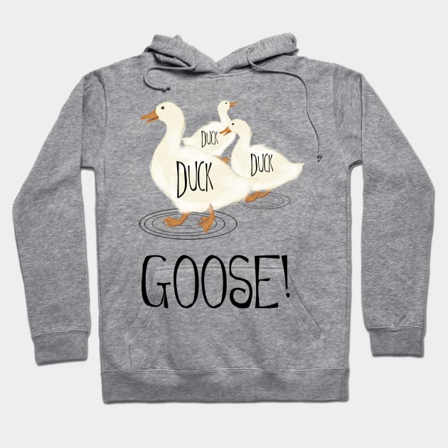 Duck, Duck, Goose Hoodie by ahadden